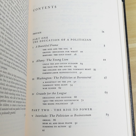 EASTON PRESS ROOSEVELT Volume 1 & 2 by James MacGregor Burns Leather Bound Set - Picture 10 of 16